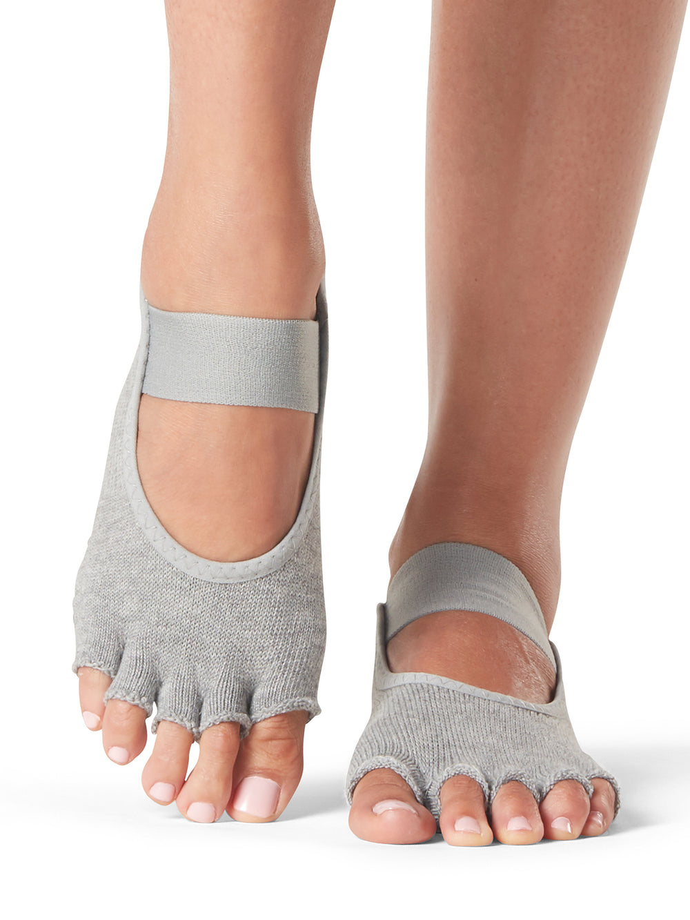 [TOESOX] Mia (Half-Toe) Grip Socks / Yoga Anti-Slip Socks 21FW [A] 10_4