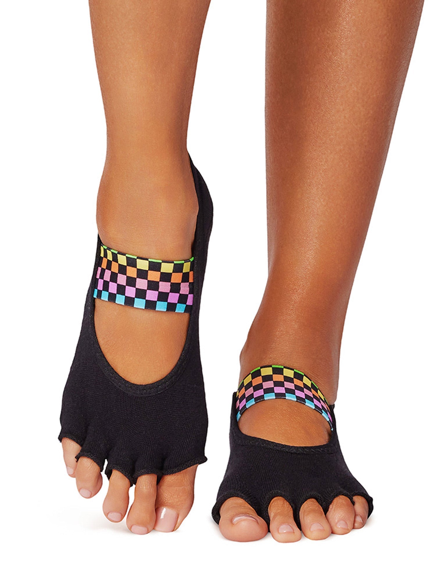 [ToeSox] Mia (Half-Toe) Grip Socks / Yoga Pilates Anti-Slip Socks 25SS_D1 2501