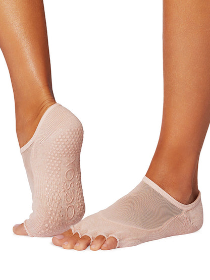 [ToeSox] Luna (Half-Toe) Grip Socks / Yoga Pilates Anti-Slip Socks