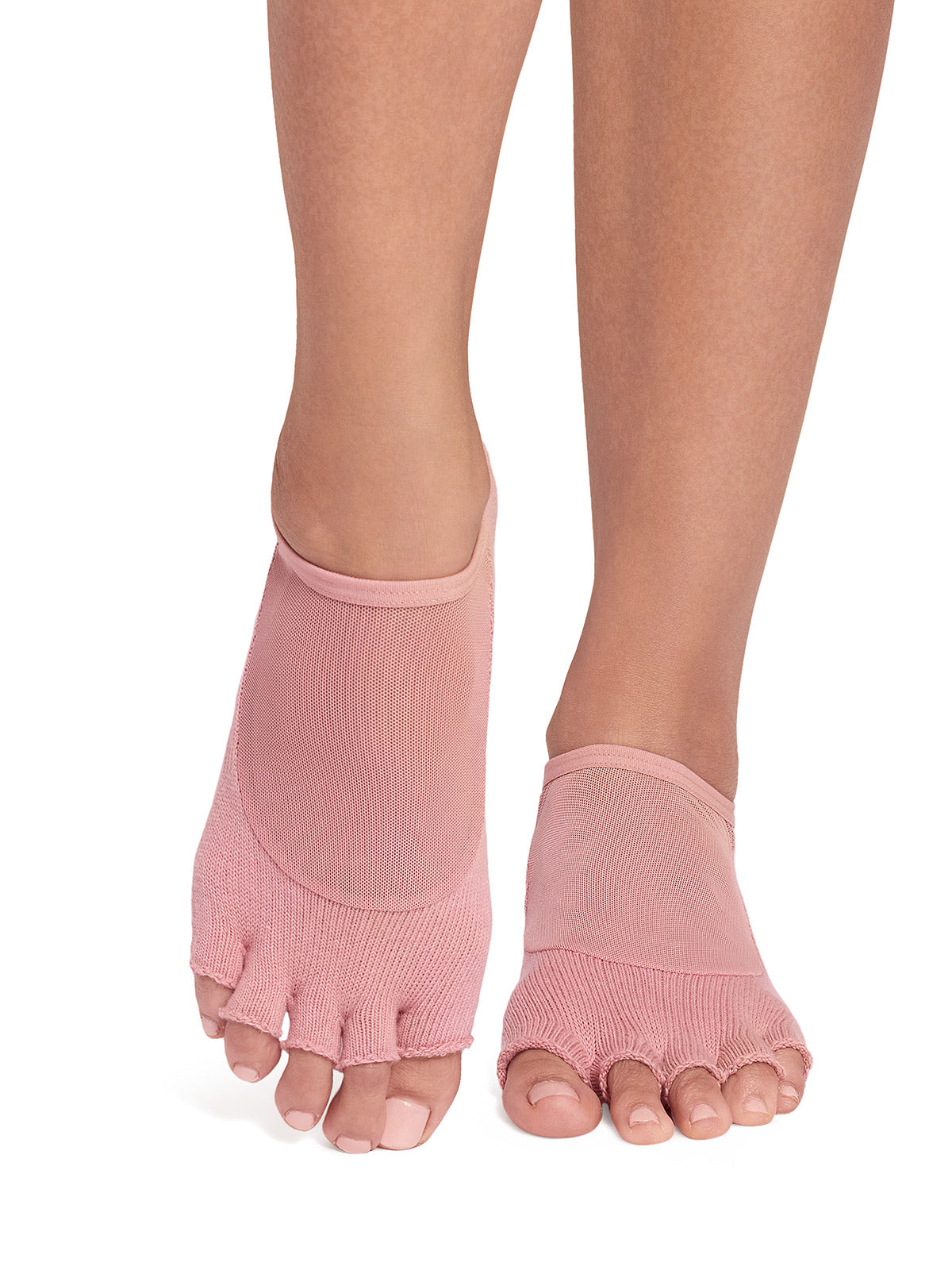 [ToeSox] Luna ルナ（Half-Toe／つま先なし） グリップ ソックス ／ ヨガ ピラティス 滑り止め付 靴下 26FW_D1