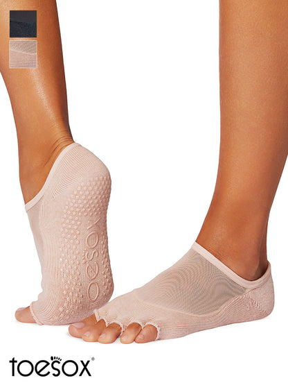 [ToeSox] Luna (Half-Toe) Grip Socks / Yoga Pilates Anti-Slip Socks