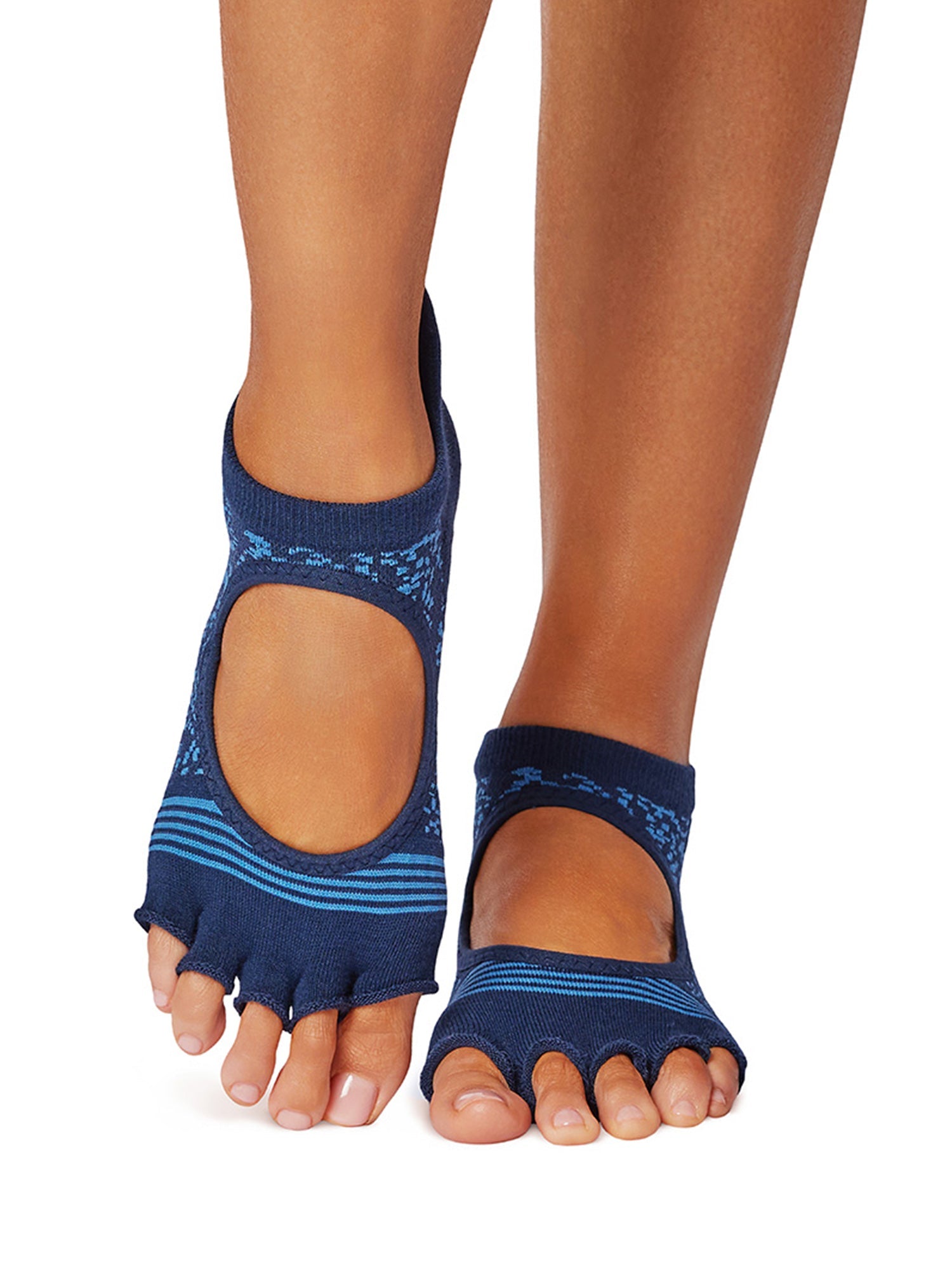 最大39%OFF[SALE][ToeSox] Bellarina Tec ベラリナ テック（Half-Toe／つま先なし） テック グリップ ソックス／ ヨガ ピラティス 滑り止め付 靴下[EX]