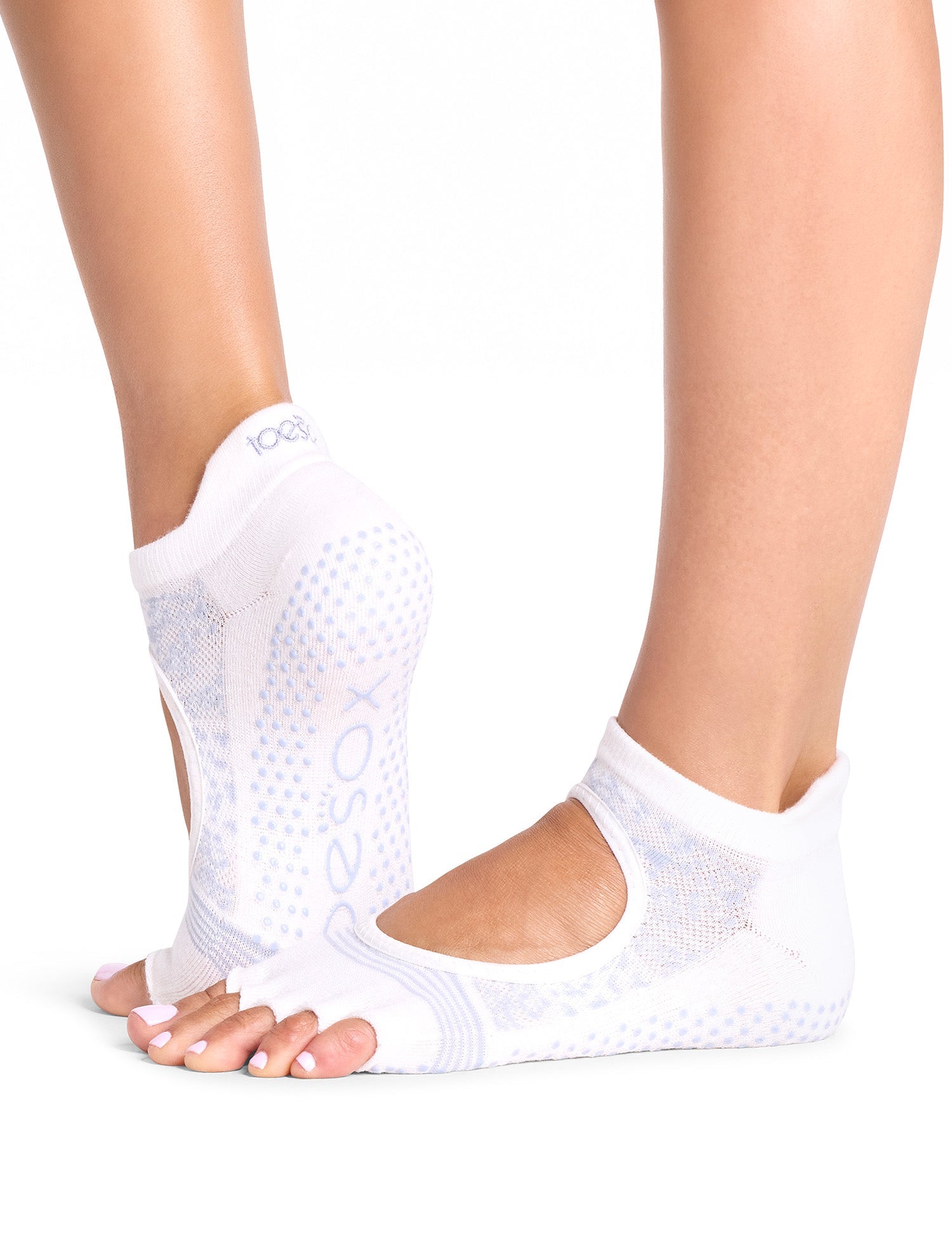 [ToeSox] Bellarina Tec ベラリナ テック（Half-Toe／つま先なし） テック グリップ ソックス／ ヨガ ピラティス 滑り止め付 靴下 26FW_D1