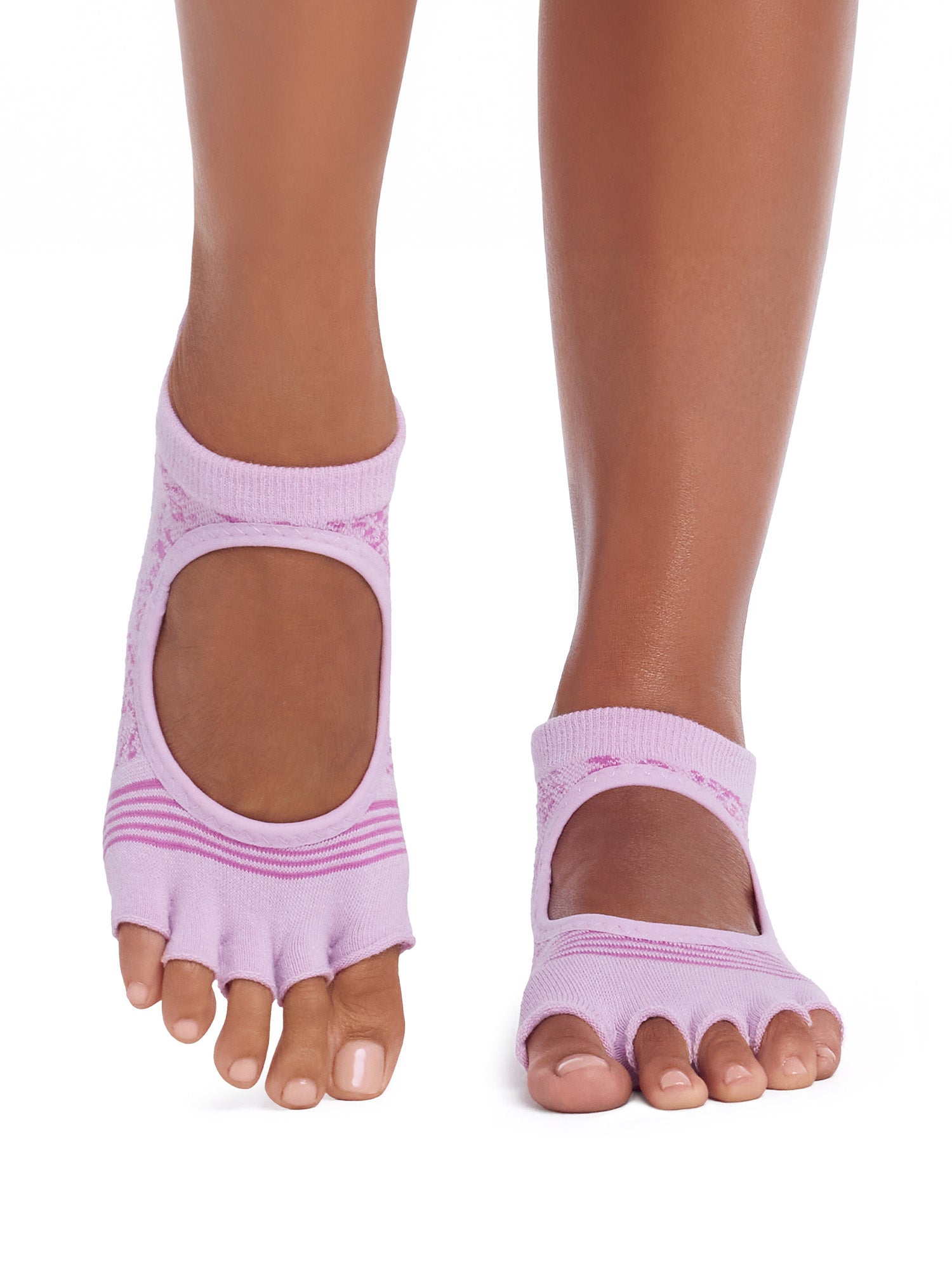 [ToeSox] Bellarina Tec ベラリナ テック（Half-Toe／つま先なし） テック グリップ ソックス／ ヨガ ピラティス 滑り止め付 靴下 26FW_D1