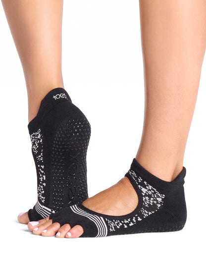 [ToeSox] Bellarina Tec ベラリナ テック（Half-Toe／つま先なし） テック グリップ ソックス／ ヨガ ピラティス 滑り止め付 靴下 26FW_D12