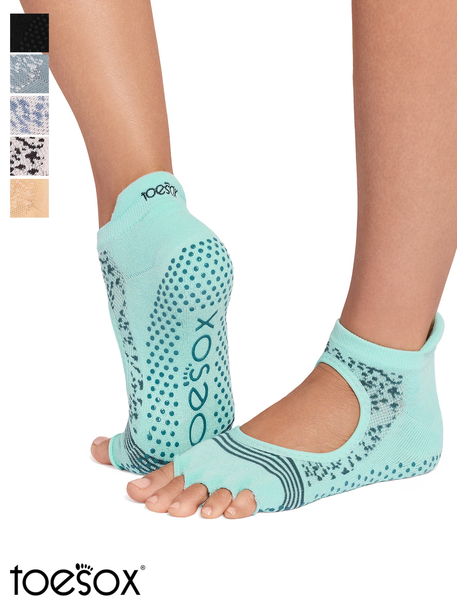 [ToeSox] Bellarina Tec Bellarina Tech (Half-Toe) Tech Grip Socks / Yoga Pilates Anti-Slip Socks 25SS_D2