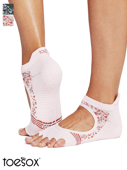 15%OFF[SALE][ToeSox] Bellarina Tec ベラリナ テック（Half-Toe／つま先なし） テック グリップ ソックス／ ヨガ ピラティス 滑り止め付 靴下 2501