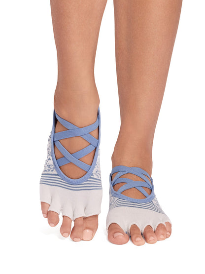 最大28%OFF[限定SALE][ToeSox] Elle Tec エル テック（Half-Toe／つま先なし） テック グリップ ソックス／ ヨガ ピラティス 滑り止め付 靴下 CORE [EX]