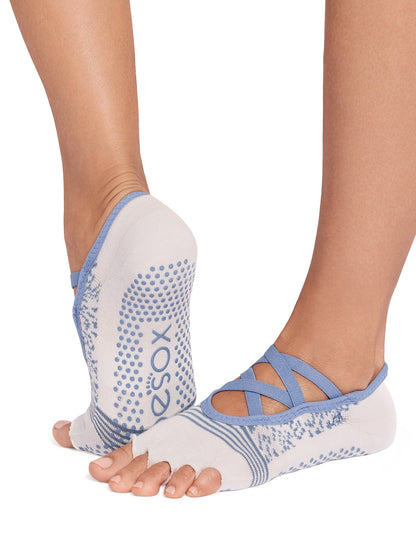 最大28%OFF[限定SALE][ToeSox] Elle Tec エル テック（Half-Toe／つま先なし） テック グリップ ソックス／ ヨガ ピラティス 滑り止め付 靴下 CORE [EX]