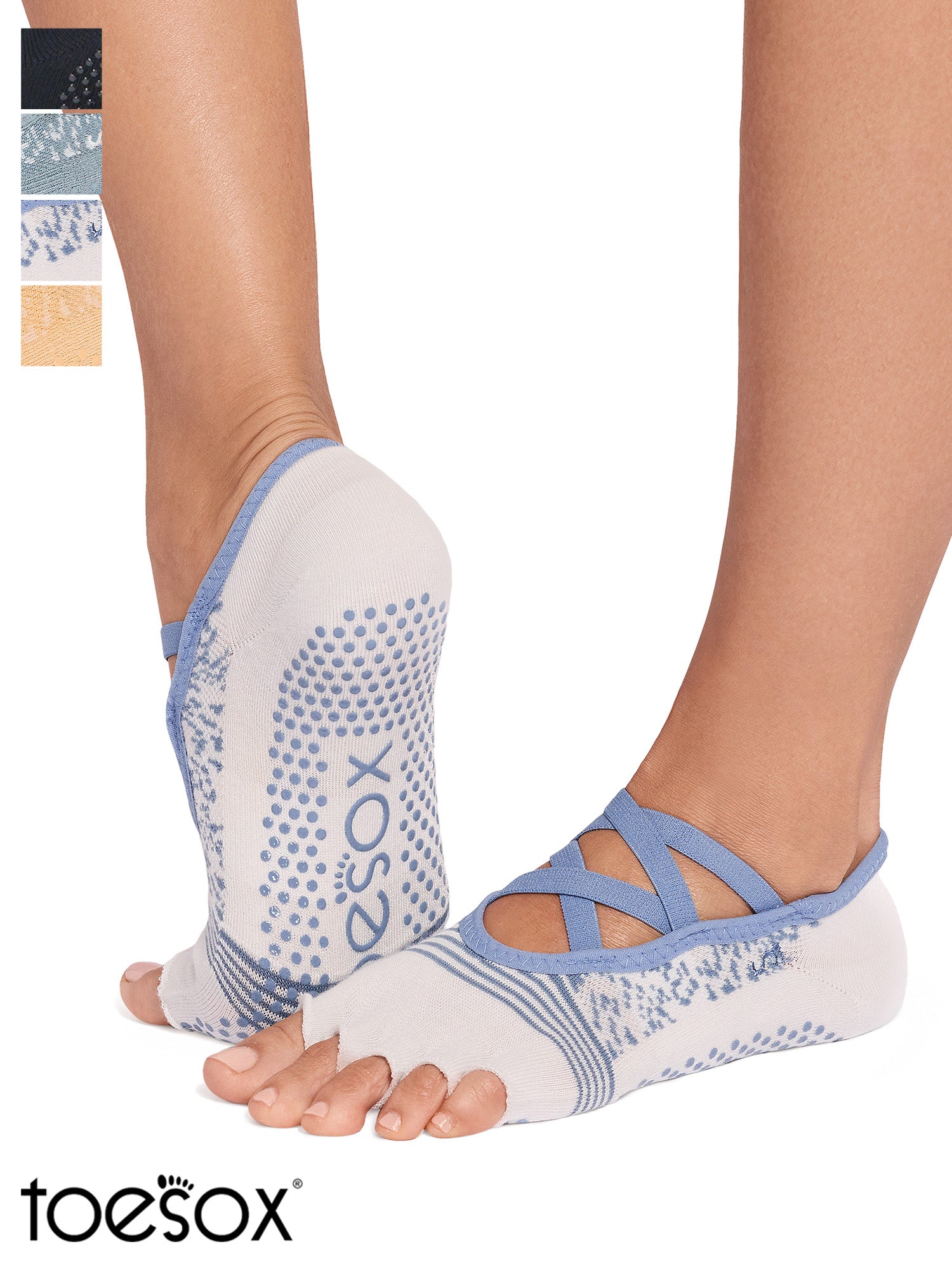 [ToeSox] Elle Tec（半趾）高科技防滑袜/瑜伽普拉提防滑袜 25SS_D2