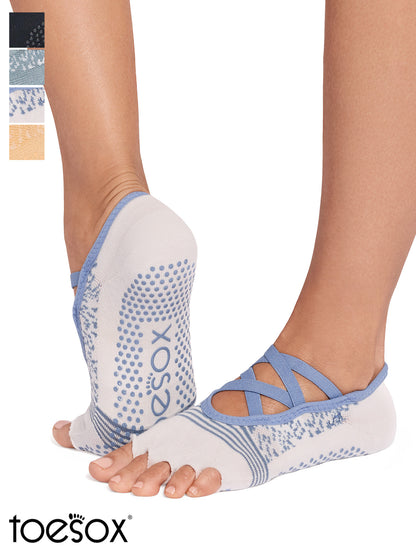[ToeSox] Elle Tec（半趾）高科技防滑袜/瑜伽普拉提防滑袜 25SS_D2