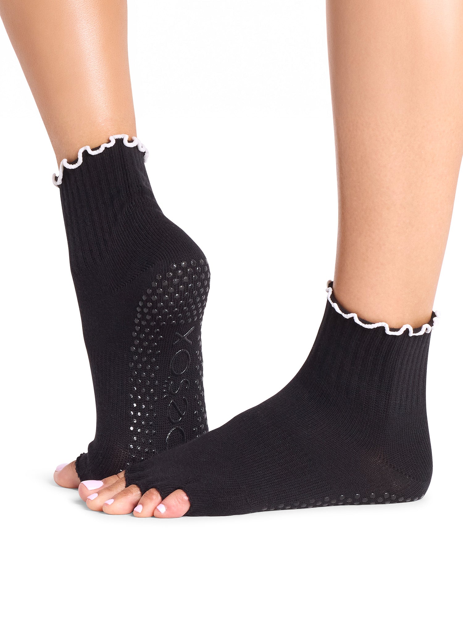 [ToeSox] Melody（半趾）防滑袜/瑜伽普拉提防滑袜 中筒袜 25SS_D2 2502