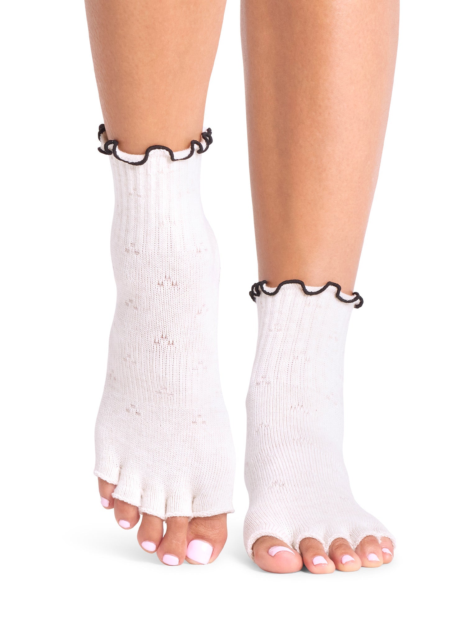 [ToeSox] Melody（半趾）防滑袜/瑜伽普拉提防滑袜 中筒袜 25SS_D2 2502