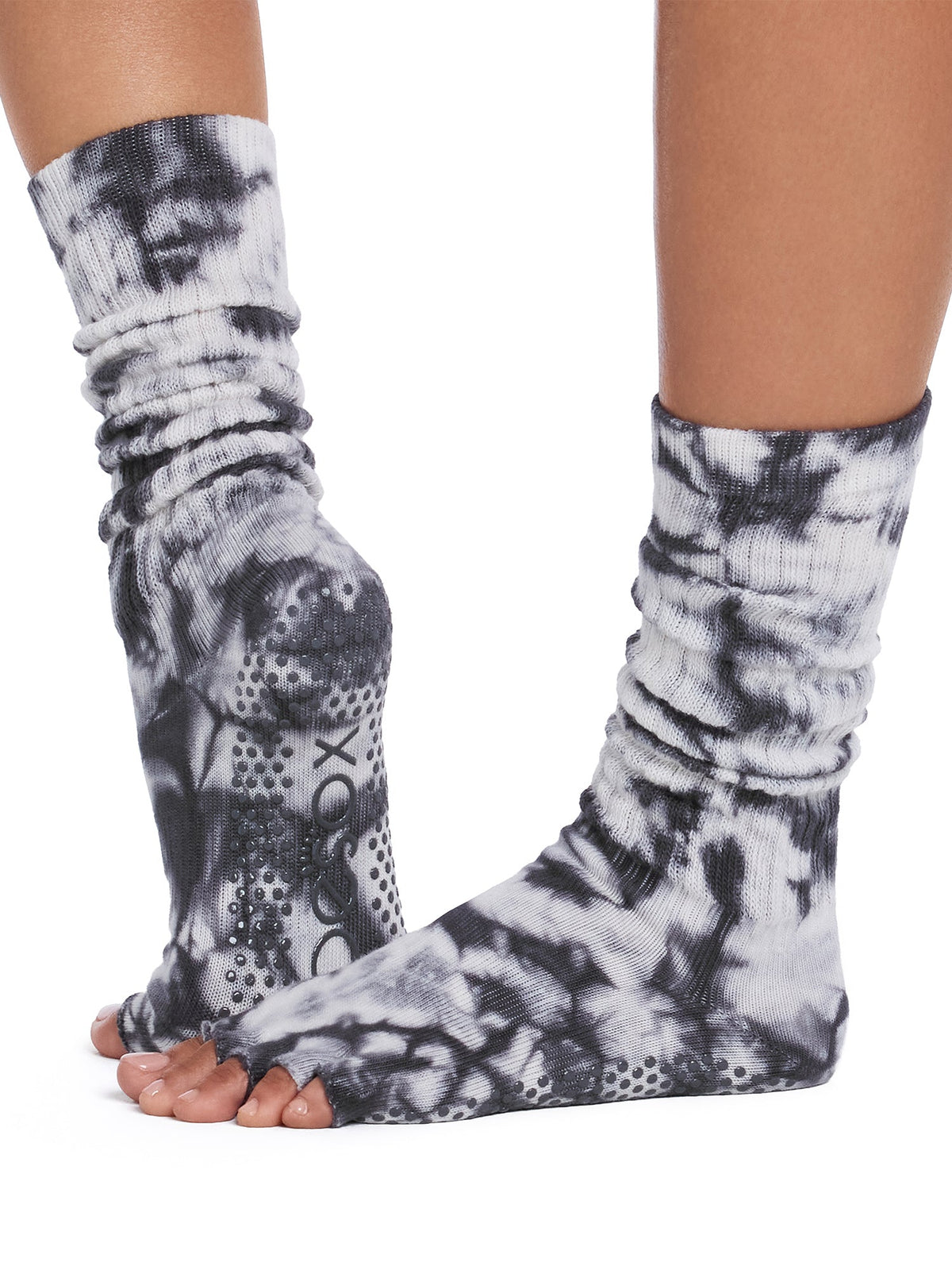 [ToeSox] 半趾防滑袜/瑜伽普拉提袜 25SS_D2 2502 中筒袜