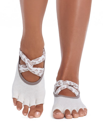 [ToeSox] Ivy (Half-Toe) Grip Socks / Yoga Pilates Anti-Slip Socks 25SS_D1 2501