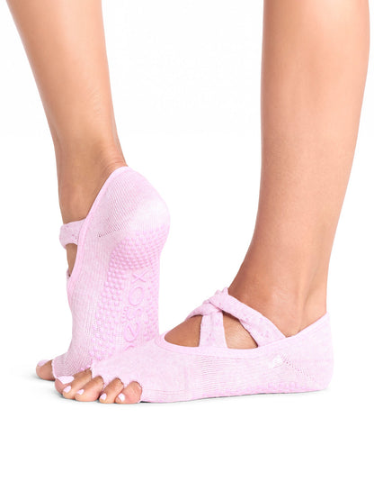 [ToeSox] Ivy (Half-Toe) Grip Socks / Yoga Pilates Anti-Slip Socks 25SS_D1 2501