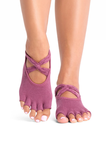 [ToeSox] Ivy (Half-Toe) Grip Socks / Yoga Pilates Anti-Slip Socks 25SS_D1 2501