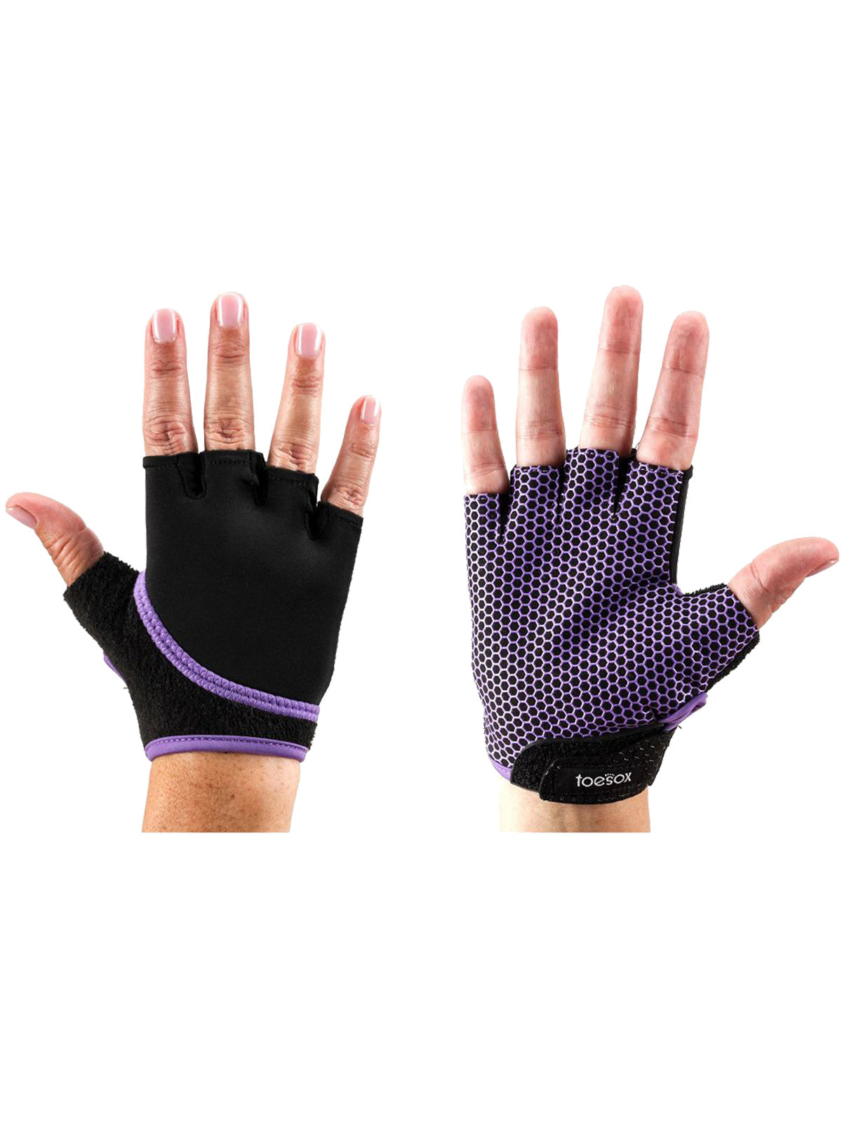 [TAVI] Grip Gloves (Half Finger / No Fingertips) / Yoga Pilates Anti-Slip Gloves TOESOX
