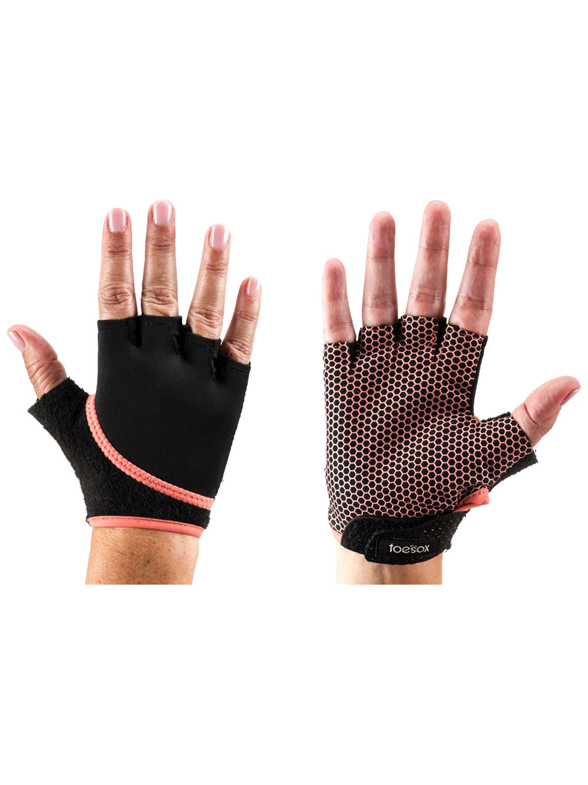 [TAVI] Grip Gloves (Half Finger / No Fingertips) / Yoga Pilates Anti-Slip Gloves TOESOX
