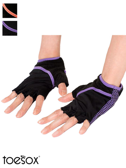 [TAVI] Grip Gloves (Half Finger / No Fingertips) / Yoga Pilates Anti-Slip Gloves TOESOX