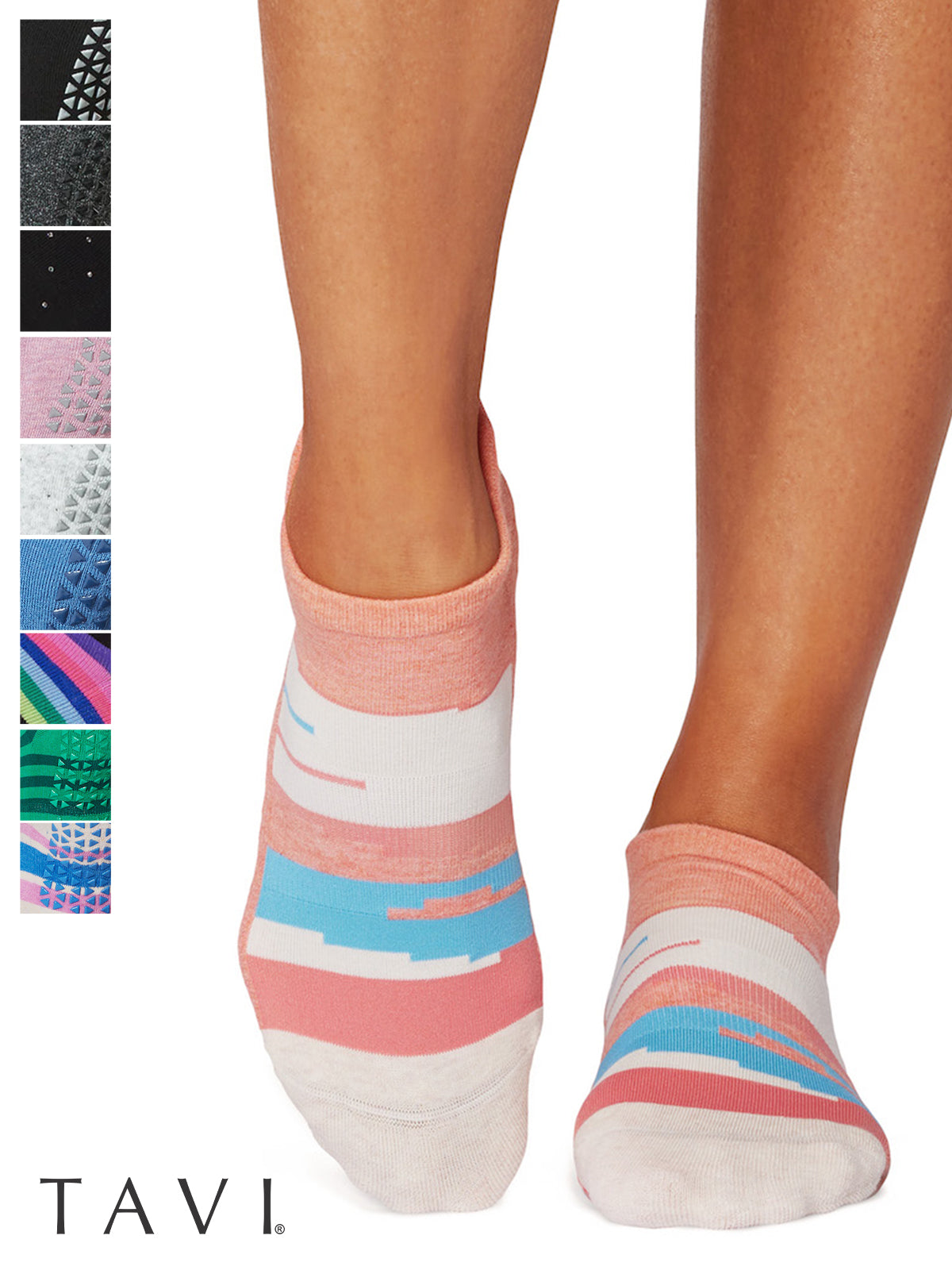 [TAVI] Savvy Grip Socks / Yoga Pilates Anti-Slip Socks 25SS_D1 2501