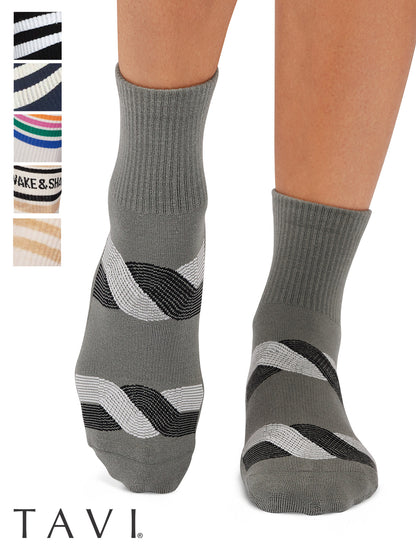 [TAVI] Aria アリア グリップ ソックス ／ ヨガ ピラティス 滑り止め付 靴下 25FW_D3