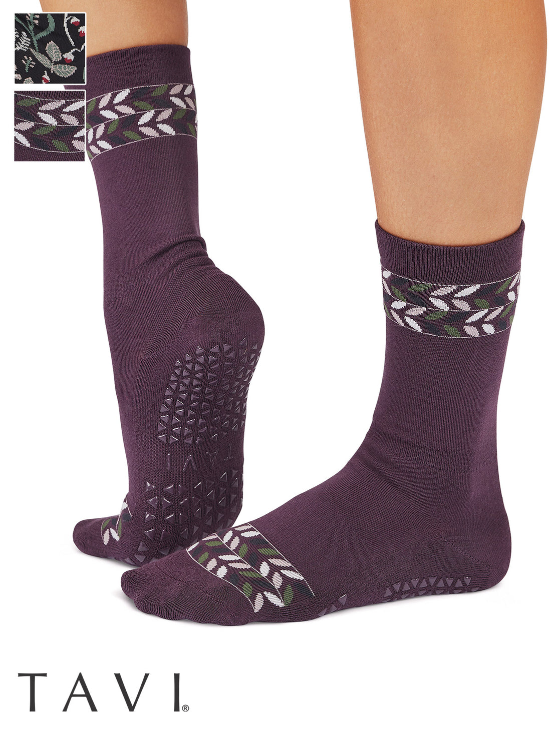 [TAVI] Jess ジェス グリップ ソックス ／ ヨガ ピラティス 滑り止め付 靴下 Toesox 25FW_D3