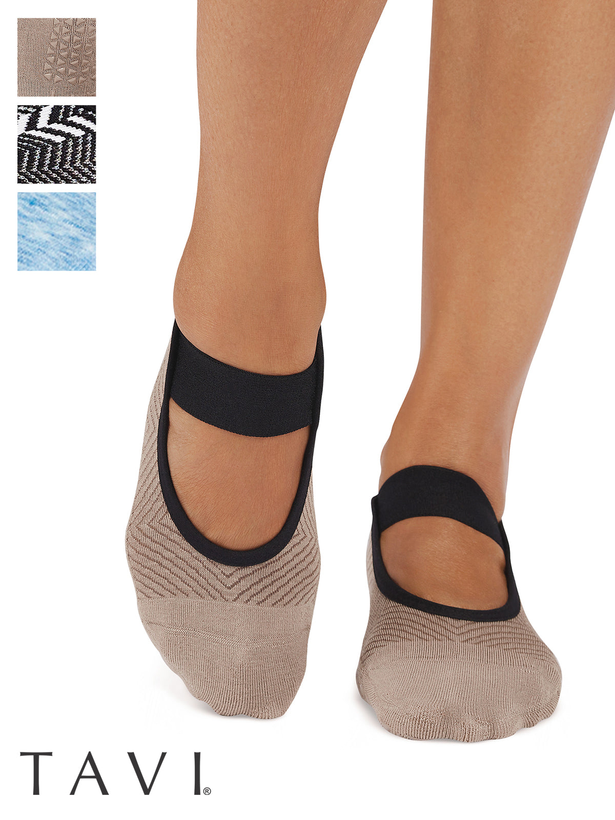 [TAVI] Lola ローラ グリップ ソックス ／ ヨガ ピラティス 滑り止め付 靴下 25FW_D1 2507