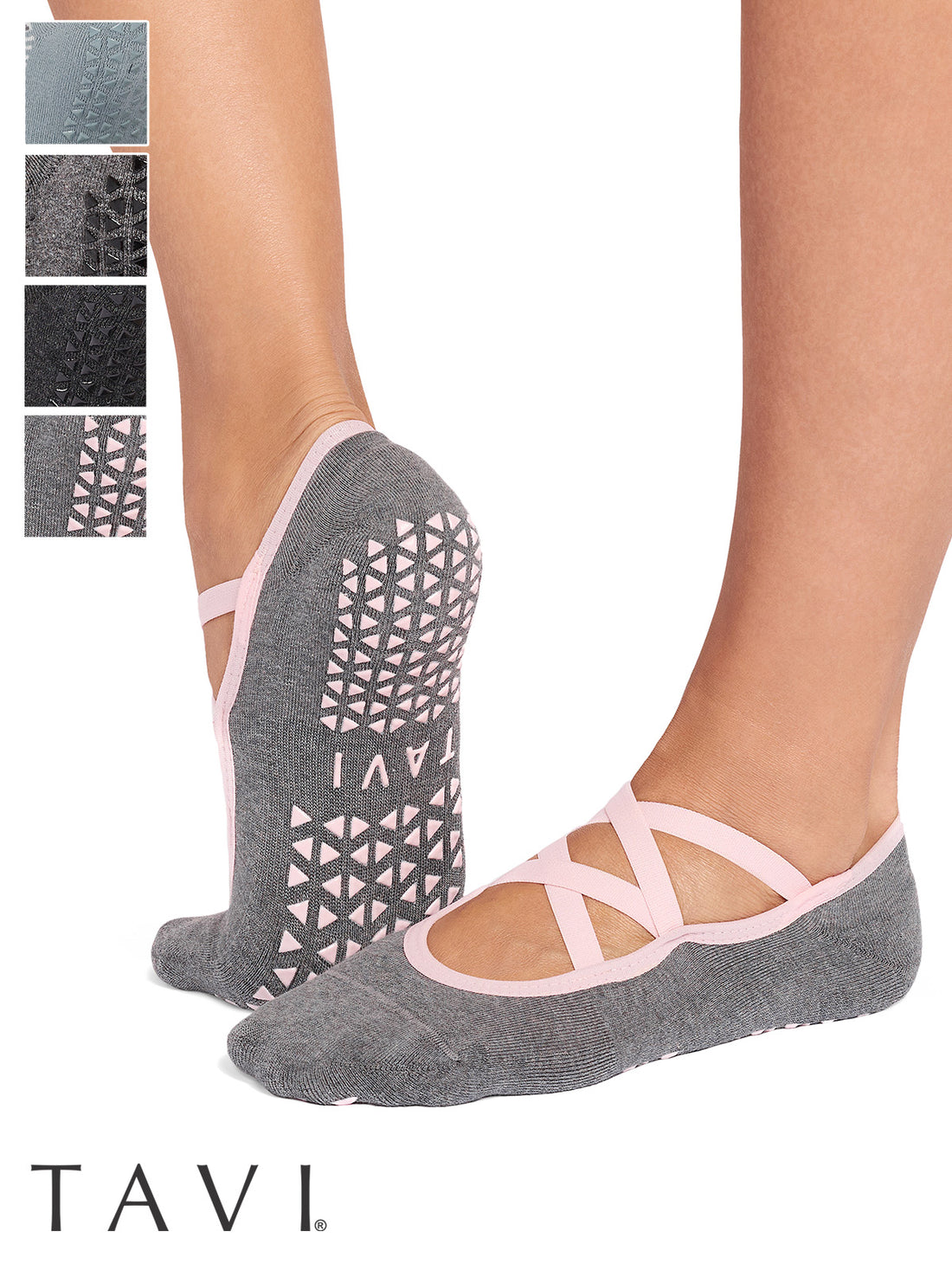 [TAVI] Luanna ルアンナ グリップ ソックス ／ ヨガ ピラティス 滑り止め付 靴下 26SS_D2