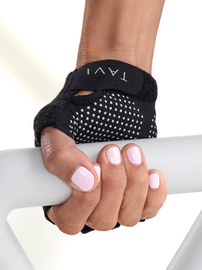 [TAVI] グリップ グローブ （Half Finger ／指先なし）／ ヨガ ピラティス 滑り止め付 手袋 Toesox