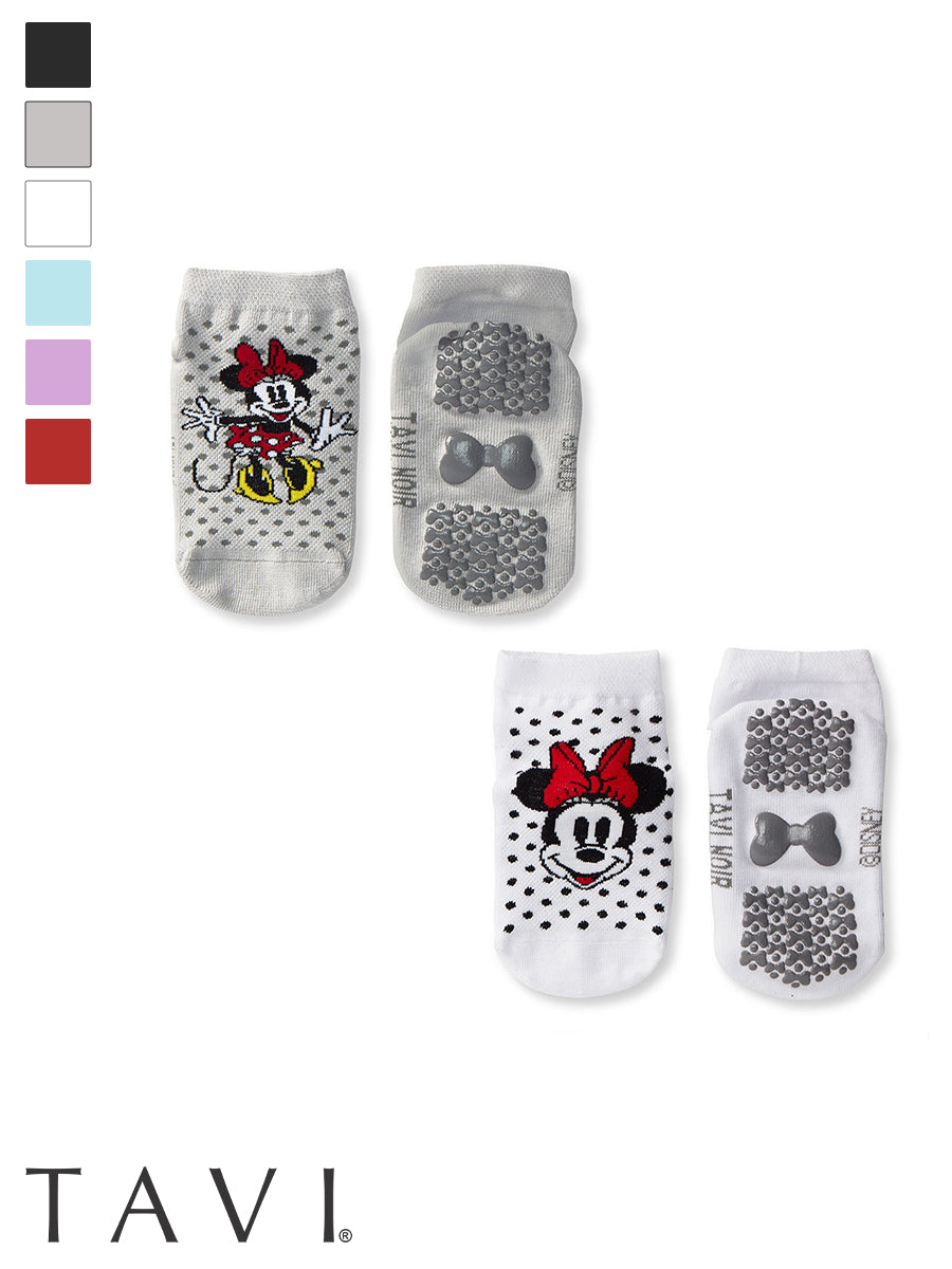 最大60%OFF[SALE][TAVI] Kids ローライズ 2パックセット ／ 子供用 ベビー キッズ 男の子 女の子 滑り止め付 靴下 Toesox[DRT]