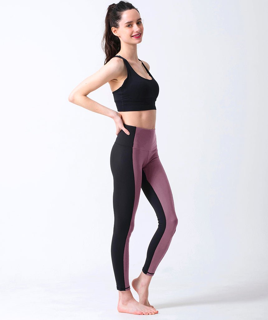 [Loopa] ルーパ デイリーヨガレギンス（バイカラー）daily yoga leggings bicolor ヨガパンツ/ ヨガウェア 22SS [SOFF]-Puravida! プラヴィダ　ヨガ ピラティス フィットネスショップ