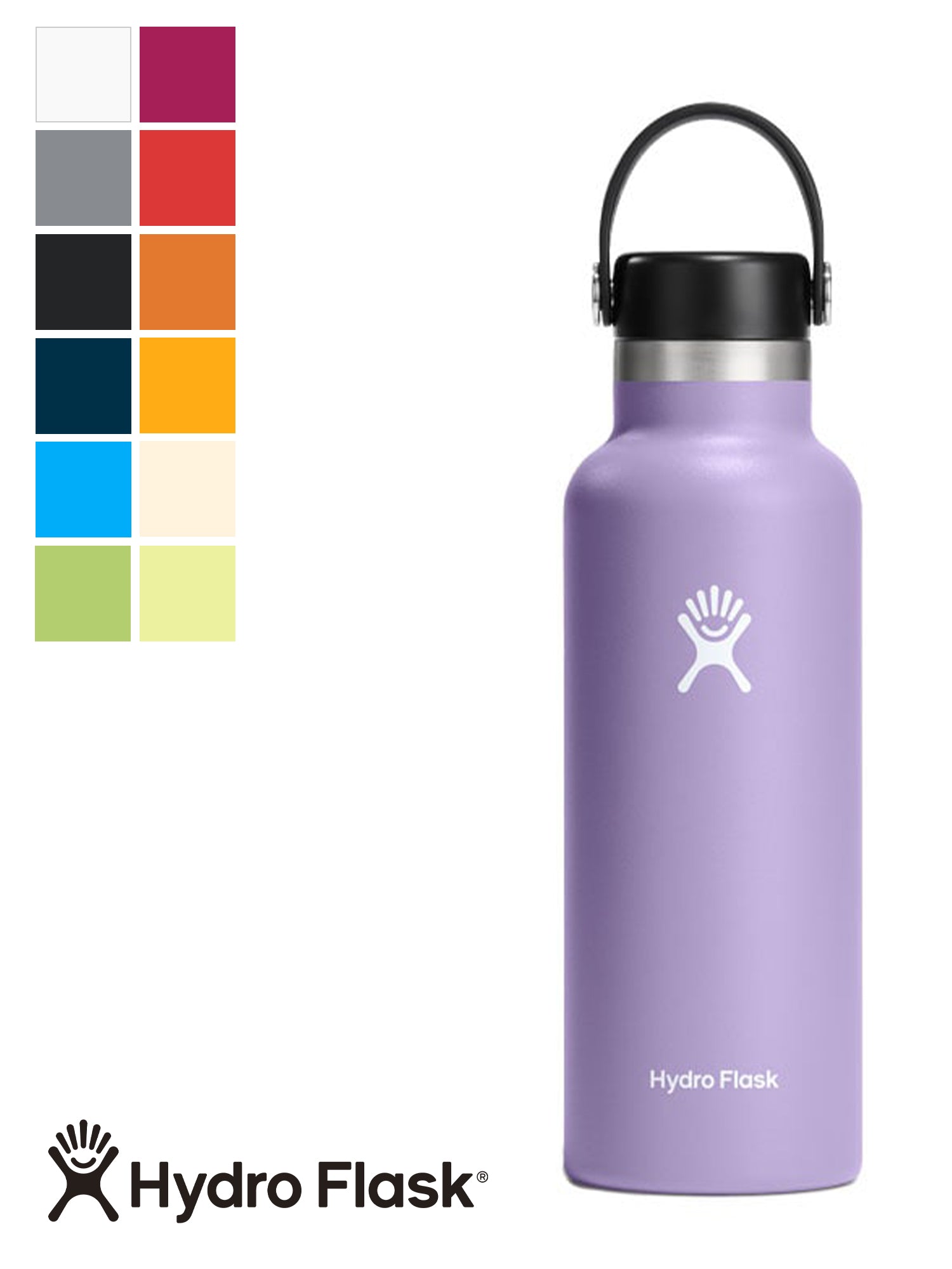 [Hydro Flask] HYDRATION スタンダードマウス【18oz】(532ml) / 日本正規品 ハイドロフラスク タンブラー 断熱ボトル 24FW 5089013-Puravida! プラヴィダ　ヨガ ピラティス フィットネスショップ