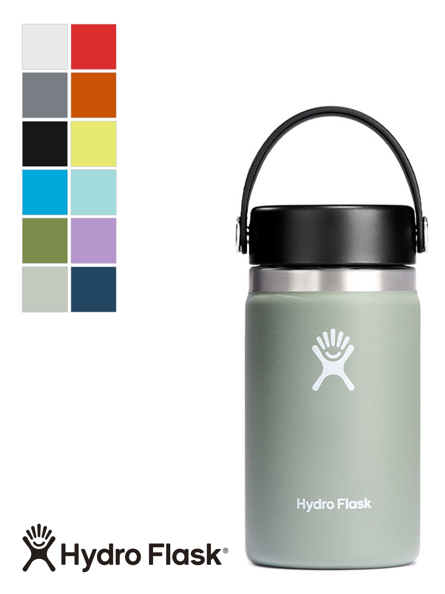 [Hydro Flask] HYDRATION ワイドマウス【12oz】 (354ml) / 日本正規品 ハイドロフラスク タンブラー 断熱ボトル 23FW 5089021 60_1-Puravida! プラヴィダ　ヨガ ピラティス フィットネスショップ