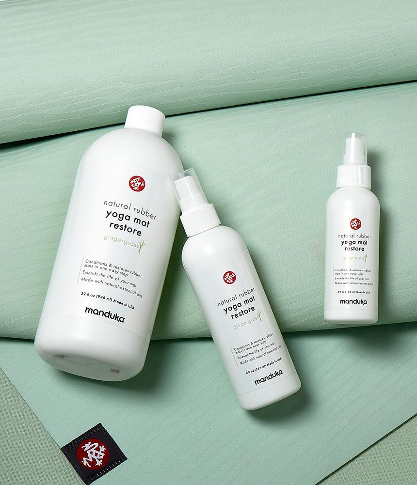 Manduka マンドゥカ マットウォッシュ リフレッシュ＆リストア 8oz(240ml) ヨガマットケア スプレー-ヨガマットクリーナー-