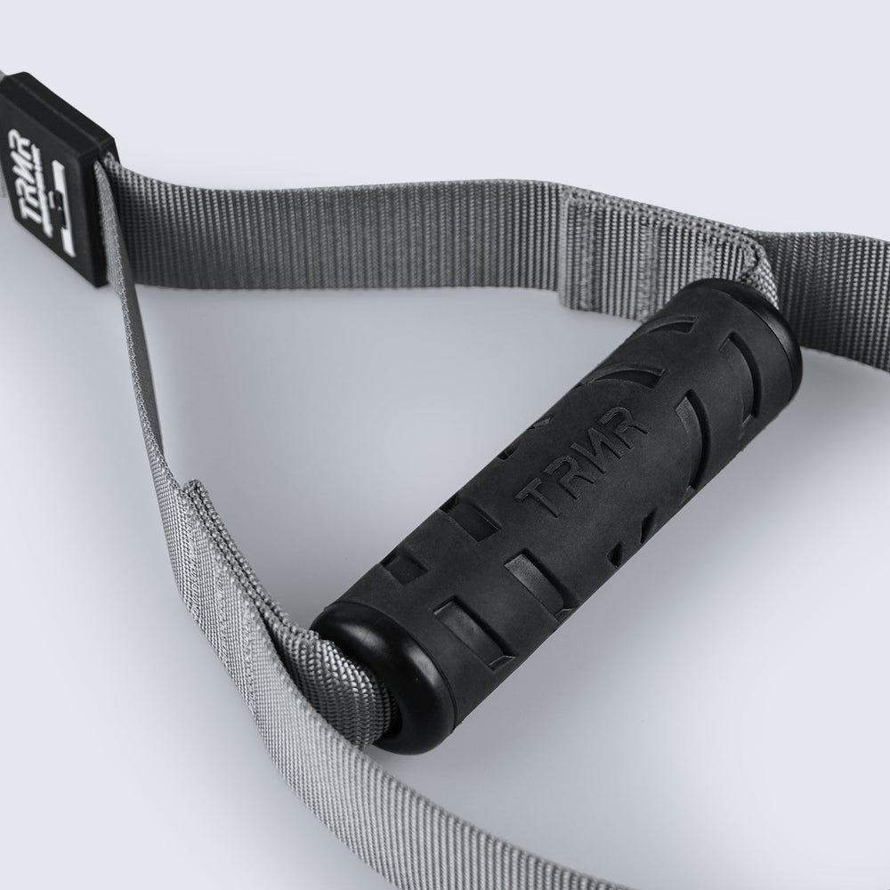 Close-Up of the TRNR Power Straps' Dual Grip