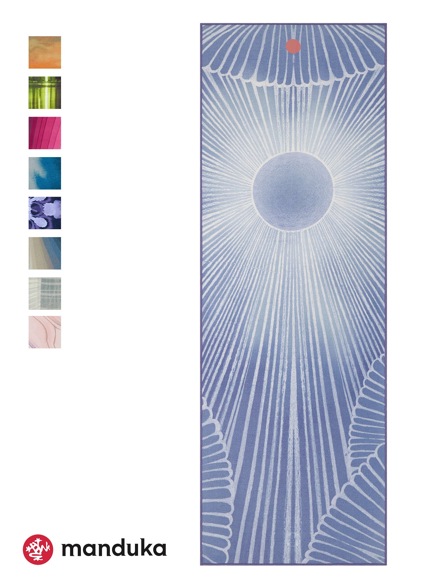 [Manduka] YOGITOES rスキッドレス マット 柄 プリント / マンドゥカ ヨギトース ヨガラグ ヨガタオル 25FW 2509