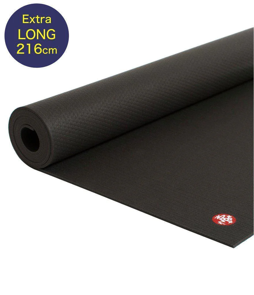 Manduka マンドゥカ PRO プロ ヨガマット (6mm）-ヨガマット-ブラック-ロング(66x215cm)-即納