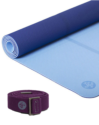 Manduka 瑜伽套装 B [Begin 瑜伽垫 x 瑜伽垫吊带] [优惠 1450 日元] *优惠券不可使用 Manduka