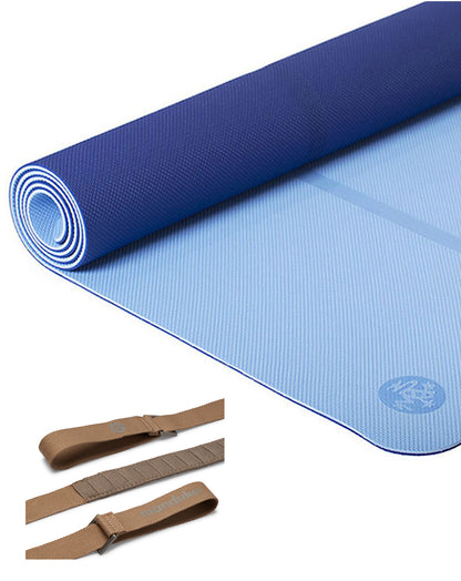 Manduka 瑜伽套装 B [Begin 瑜伽垫 x 瑜伽垫吊带] [优惠 1450 日元] *优惠券不可使用 Manduka