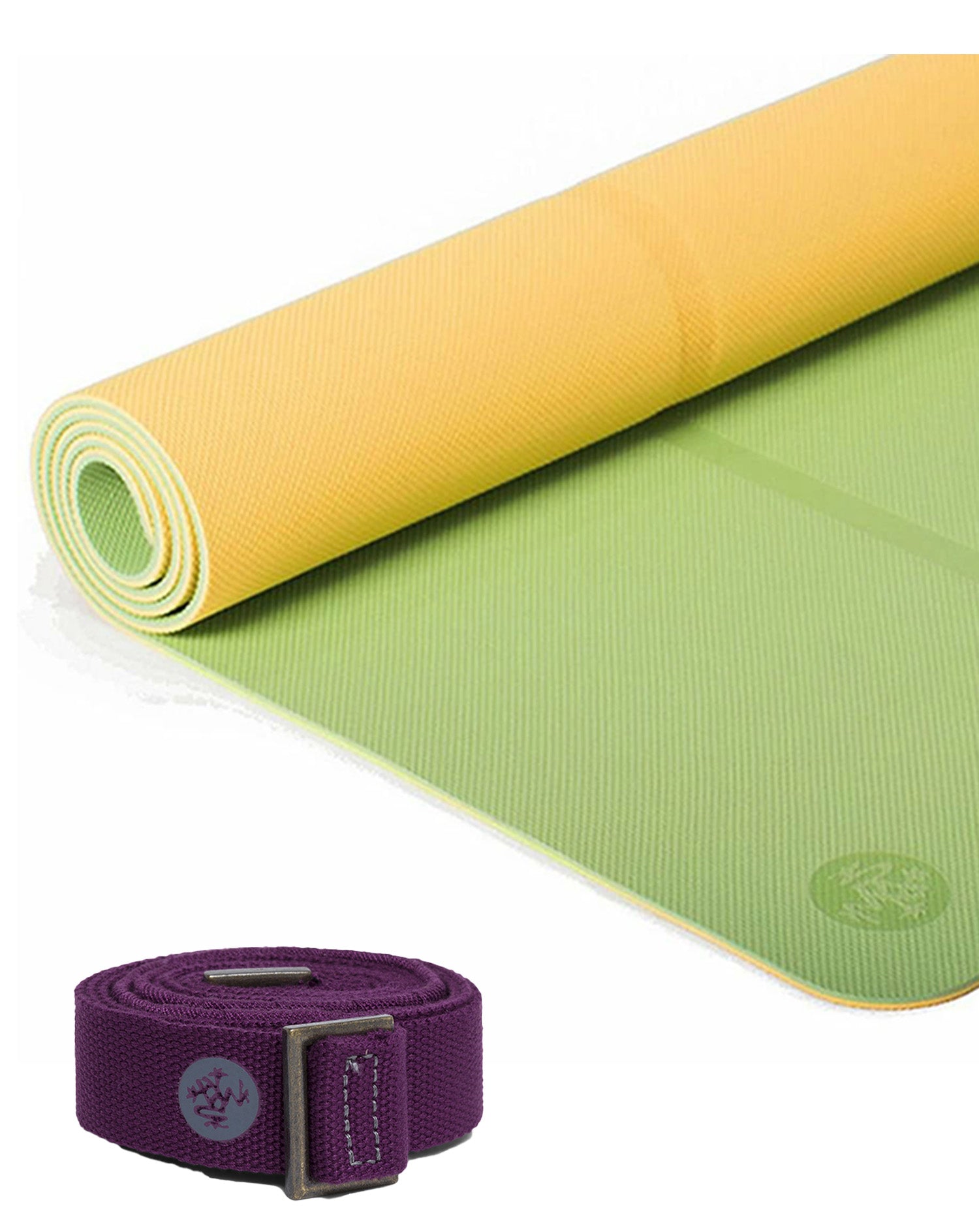 Manduka 瑜伽套装 B [Begin 瑜伽垫 x 瑜伽垫吊带] [优惠 1450 日元] *优惠券不可使用 Manduka