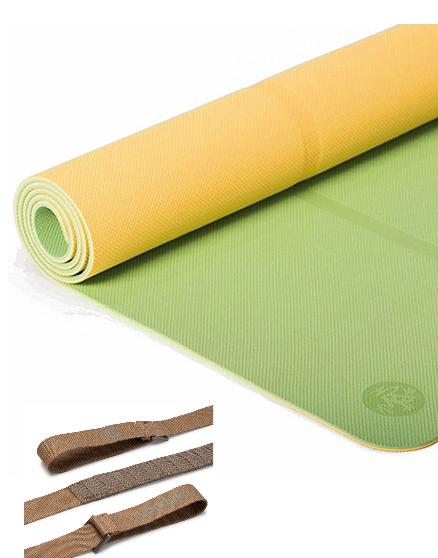 Manduka 瑜伽套装 B [Begin 瑜伽垫 x 瑜伽垫吊带] [优惠 1450 日元] *优惠券不可使用 Manduka