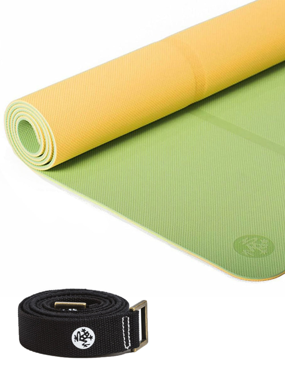 [Manduka]【ヨガスターター2点セット】／ Begin ビギン ヨガマット (5mm) / 軽量 Begin Yoga Mat マンドゥカ TPE 厚手 コミューター マットスリング ※ラッピング不可［SALE］ - Puravida! プラヴィダ　ヨガ フィットネスショップ