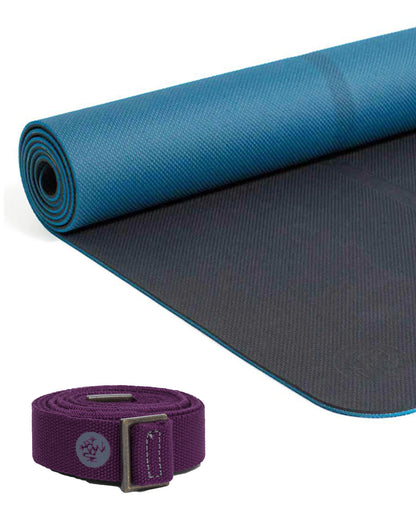 Manduka 瑜伽套装 B [Begin 瑜伽垫 x 瑜伽垫吊带] [优惠 1450 日元] *优惠券不可使用 Manduka
