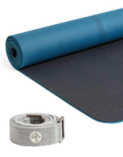 Manduka 瑜伽套装 B [Begin 瑜伽垫 x 瑜伽垫吊带] [优惠 1450 日元] *优惠券不可使用 Manduka