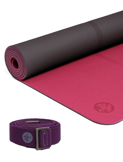 Manduka 瑜伽套装 B [Begin 瑜伽垫 x 瑜伽垫吊带] [优惠 1450 日元] *优惠券不可使用 Manduka