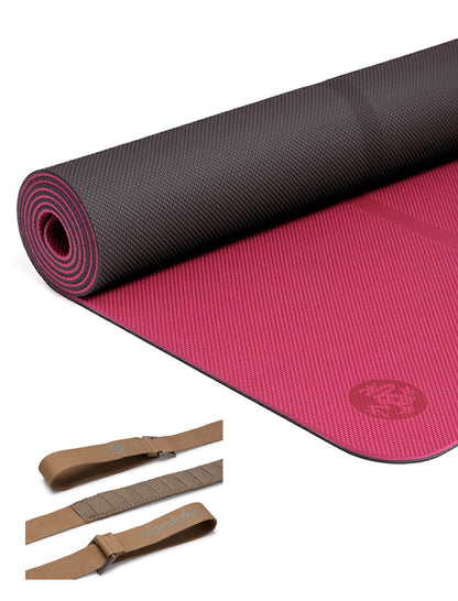 Manduka 瑜伽套装 B [Begin 瑜伽垫 x 瑜伽垫吊带] [优惠 1450 日元] *优惠券不可使用 Manduka