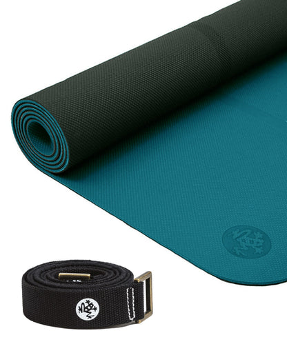 Manduka 瑜伽套装 B [Begin 瑜伽垫 x 瑜伽垫吊带] [优惠 1450 日元] *优惠券不可使用 Manduka