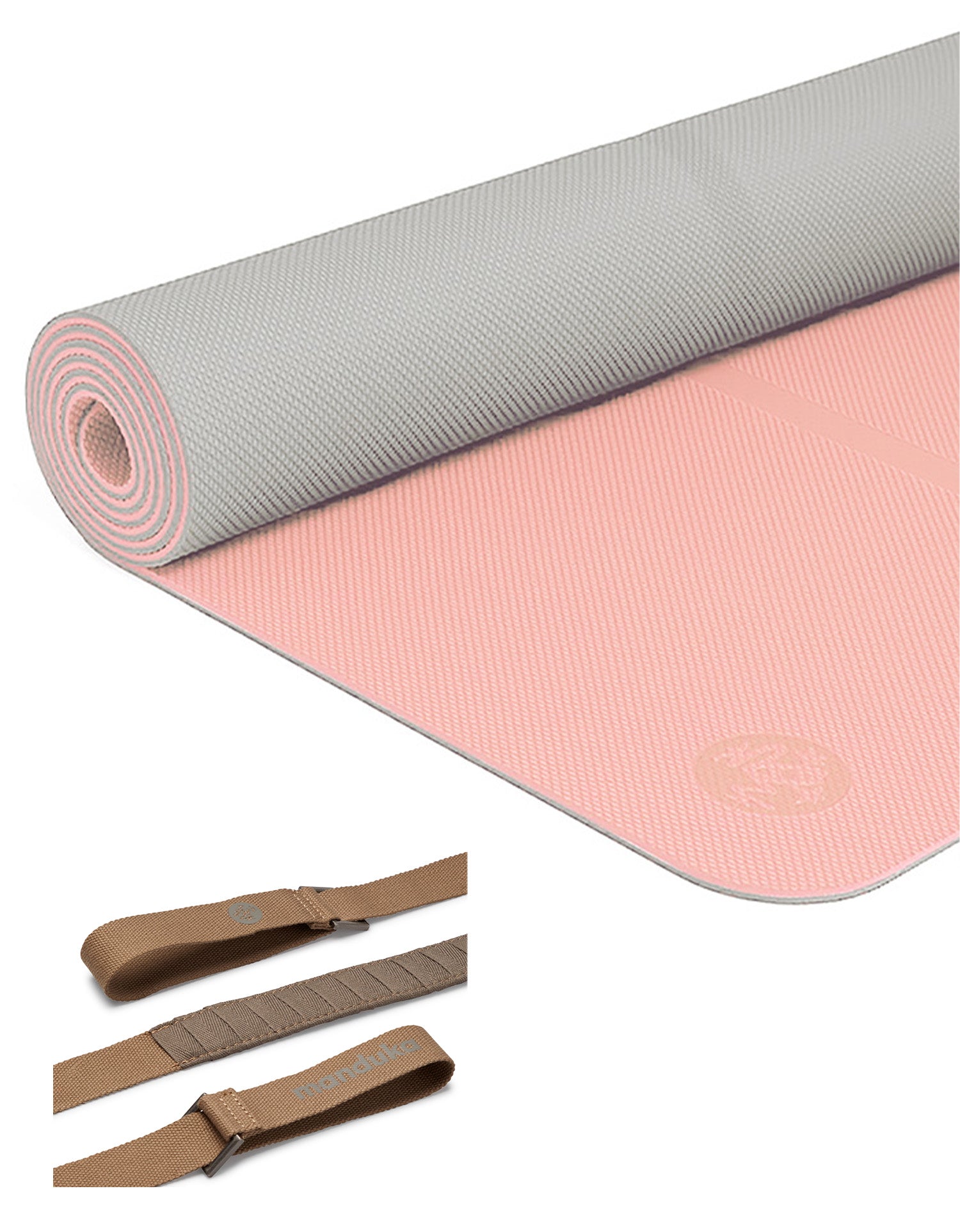 Manduka 瑜伽套装 B [Begin 瑜伽垫 x 瑜伽垫吊带] [优惠 1450 日元] *优惠券不可使用 Manduka