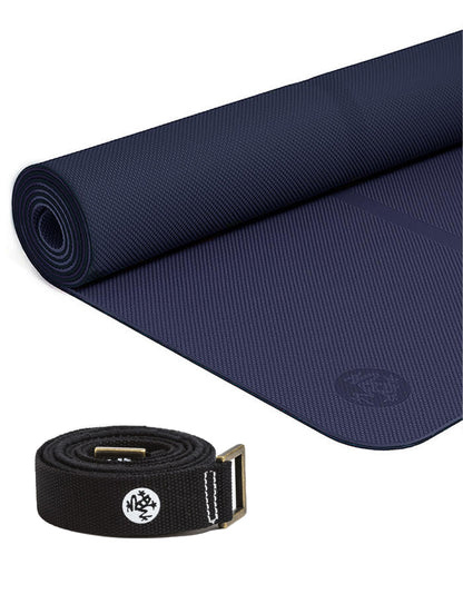 Manduka 瑜伽套装 B [Begin 瑜伽垫 x 瑜伽垫吊带] [优惠 1450 日元] *优惠券不可使用 Manduka